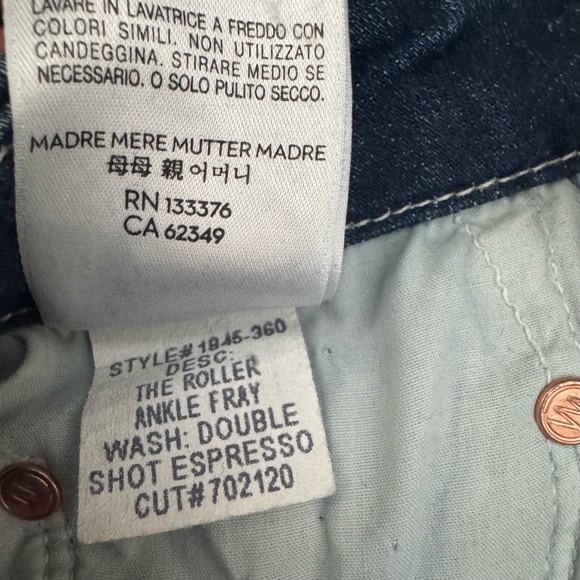 MOTHER Ankle Fray Jeans - Picture 6 of 8